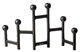 Variable candlestick "Folding Graphite Round" by Pols Potten