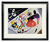 Picture "Red Spot II" (1921), framed