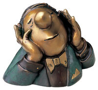 Sculpture "The Dreamer", bronze version