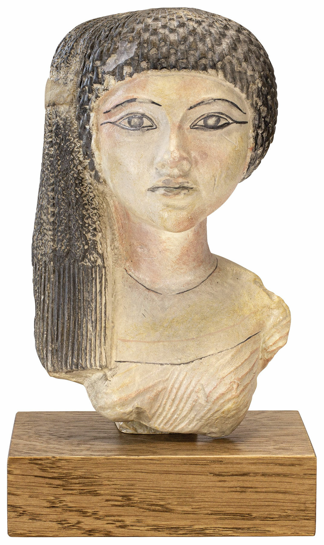 Skulptur "Nefertitis datter", støbt