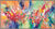 Bild "Symphony of Spring L 1" (2023) (Original / Unikat), gerahmt