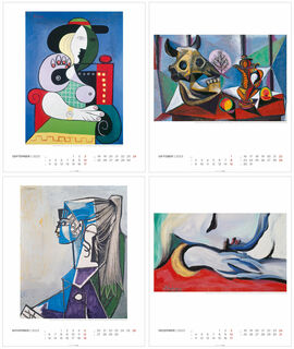 Artist calendar 2023 by Pablo Picasso