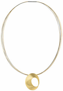 Collier "Möbius", Version vergoldet