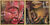 set di 2 quadri di Buddha, incorniciati