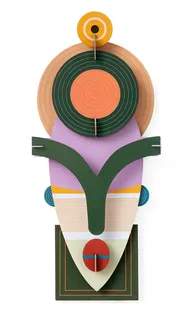 3D-Wandobjekt "Sydney" aus recyceltem Karton, DIY