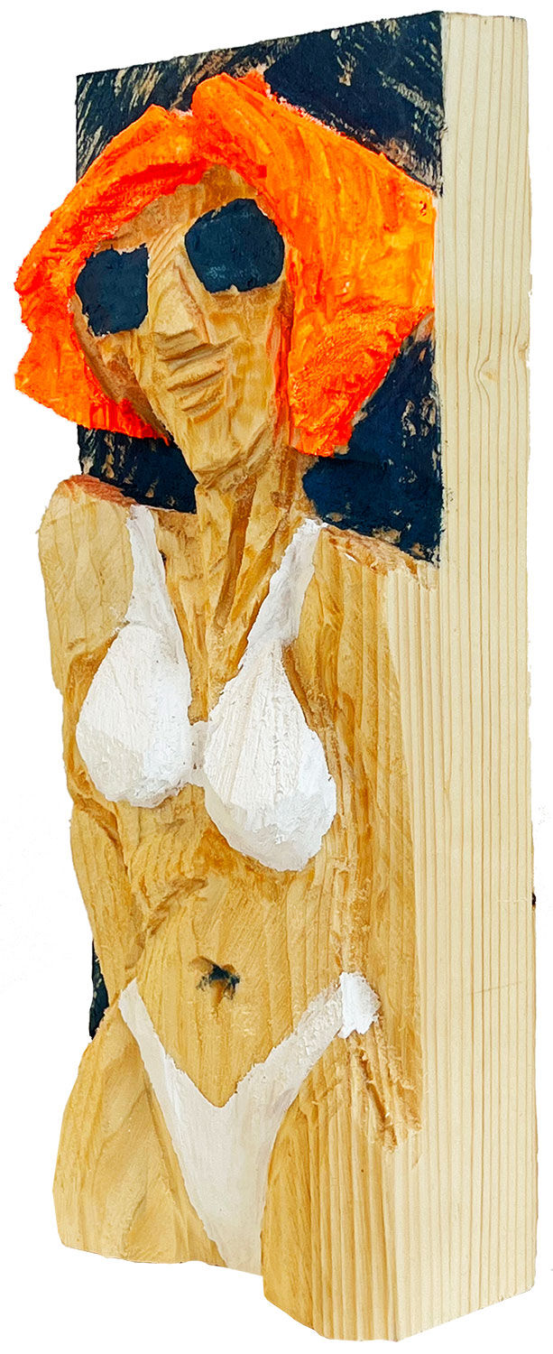 Relief mural " Summertime " (2026) (Originale / Pièce unique), bois de Jörg Herz