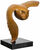 Sculptuur "Vliegende uil nr. 3", brons bruin