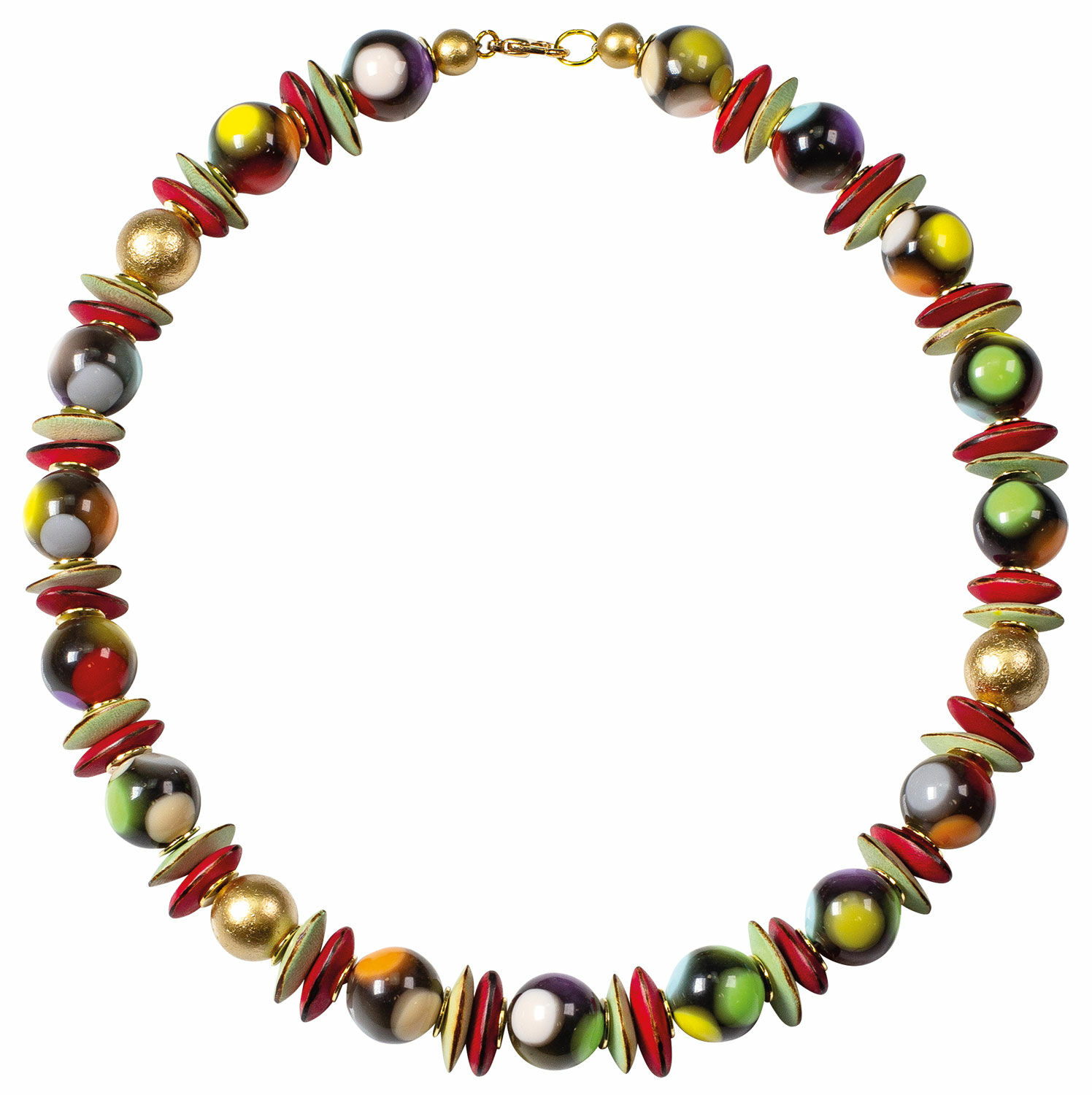 Necklace "Play of Colours" by Anna Mütz