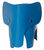 Trådløs LED dekorativ lampe "ELEPHANT LAMP Blue", dæmpbar - Design Marc Venot