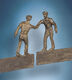 Skulptur "Millenium", Bronze von Michel Favre