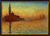Bild "San Giorgio Maggiore i skymningen" (1908), inramad