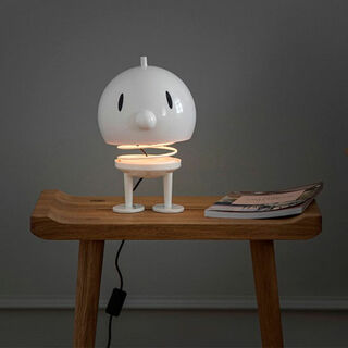 LED tafellamp "Bumble XL", witte versie, dimbaar - Ontwerp Gustav Ehrenreich von Hoptimist