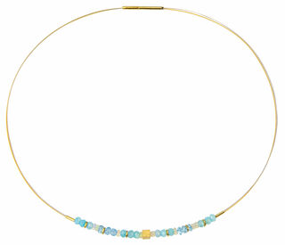 Necklace "Sky Gold"