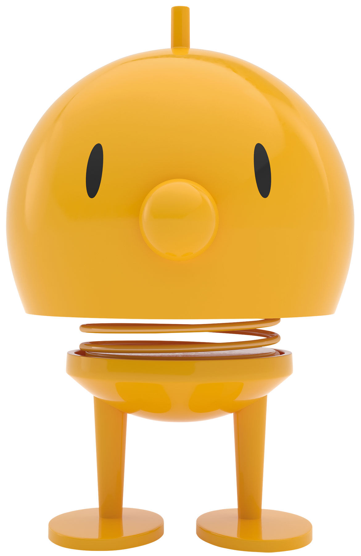 Decoratief object "Bumble", gele versie - Ontwerp Gustav Ehrenreich van Hoptimist