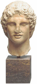 Portretkop van Alexander de Grote