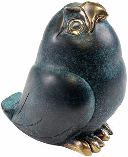 Sculpture "Little Owl", bronze