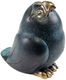 Scultura "Piccolo gufo", bronzo di Jagna Weber