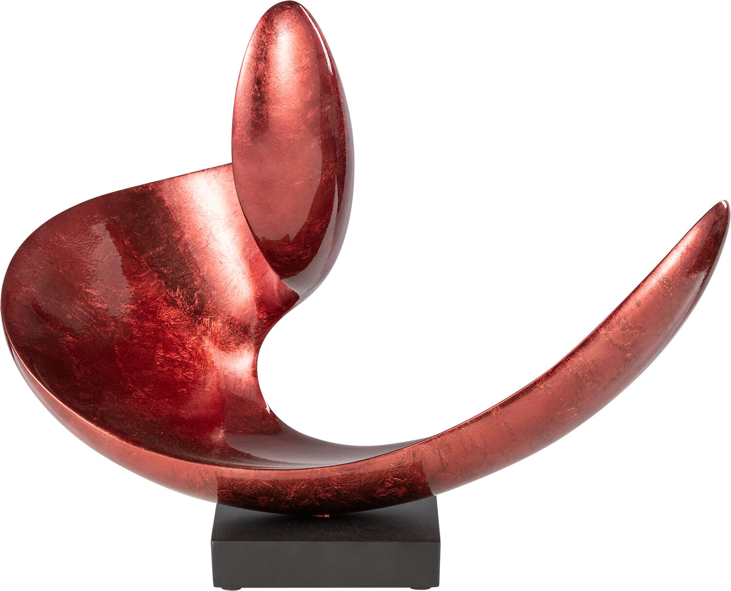 Sculpture "Copper Wave", cast