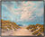 Picture "Footprints" (2020) (Original / Unique piece), framed