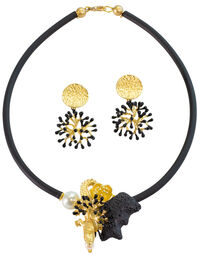 Schmuckset "Pearls and Blossoms"