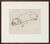 Picture "Study of a Sleeping Boxer" (1956) (Unique piece)