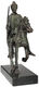Equestrian statuette "Charlemagne", bronze version