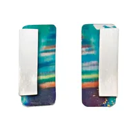 Stud earring "Moon River"