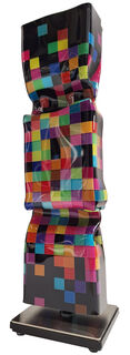 Skulptur "Art Candy Colours of Life Black - Michael Daniels"