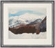 Quadro "Montagne d'inverno" (1948) (pezzo unico) di Erich Heckel