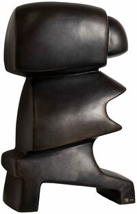 Skulptur "Máni", Bronze