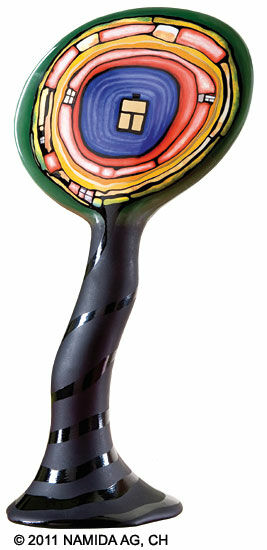 Porseleinen object "Zieleboombloem" von Friedensreich Hundertwasser