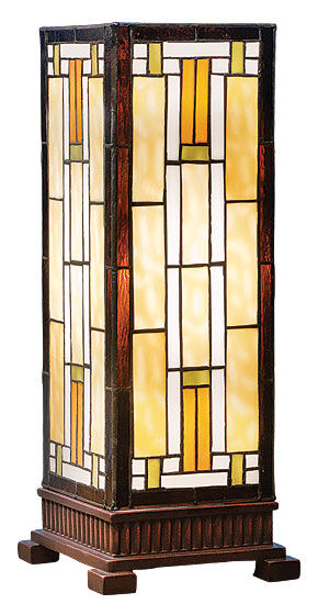 Lampe à poser "Carré" - d'après Louis C. Tiffany