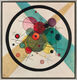 Picture "Circles in a Circle" (1923), framed by Wassily Kandinsky