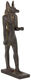Scultura "Anubi in cammino", fusione