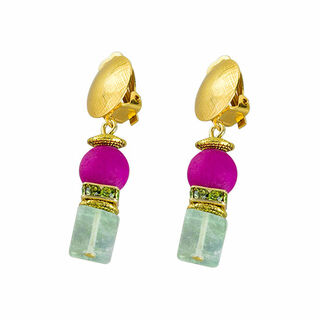 Clip-on earrings "Primavera" by Petra Waszak