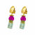 Clip-on earrings "Primavera"