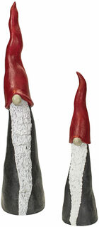 Gnome set "Tomtar" (red version), cast