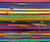 Quadro "Linea spezzata rimossa colori giallo brillante" (2023) (pezzo unico)