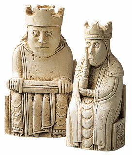 Chess Pieces "King + Queen"