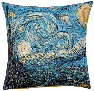 Kissenhülle "Sternennacht" von Vincent van Gogh