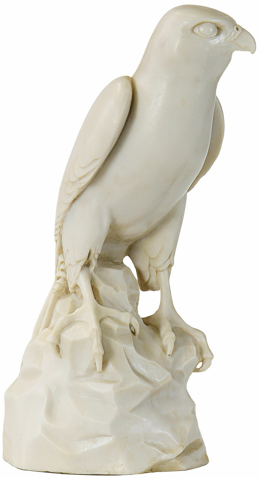 Sculpture "Falcon", artificial marble version by Thomas Schöne