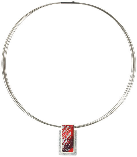 Necklace "Rouge" by Kreuchauff-Design