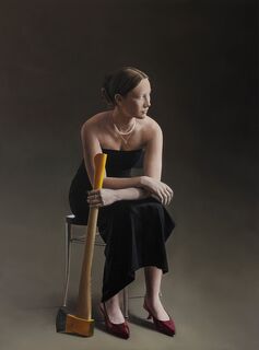 Picture "The Calculation" (2025) (Unique piece)