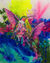 Bild "Hummingbirds" (2026) (Original / Unikt konstverk), på bårram