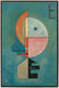 Picture "Upwards" (1929), framed by Wassily Kandinsky