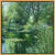 Billede "L'étang à Giverny", indrammet