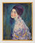 Obraz "Portrét dámy" (1916-18), rámováno