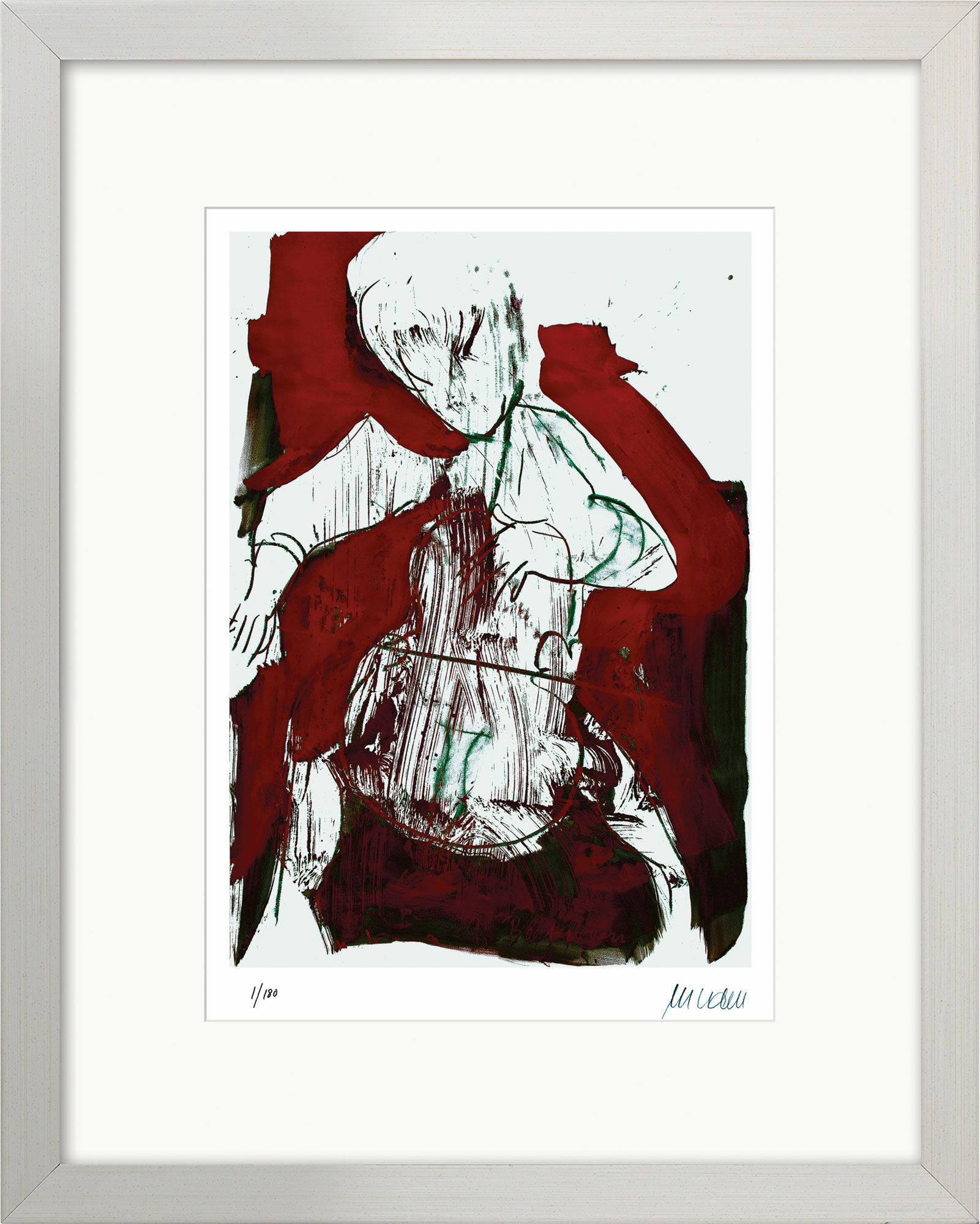 Picture "Cello Player" (2015), framed by Armin Mueller-Stahl