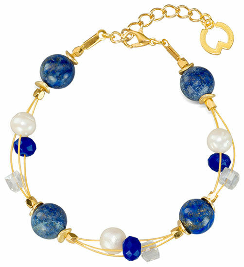 Bracelet en perles "Ciel étoilé" von Petra Waszak