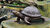 Gartenskulptur / Wasserspeier "Schildkröte", Bronze